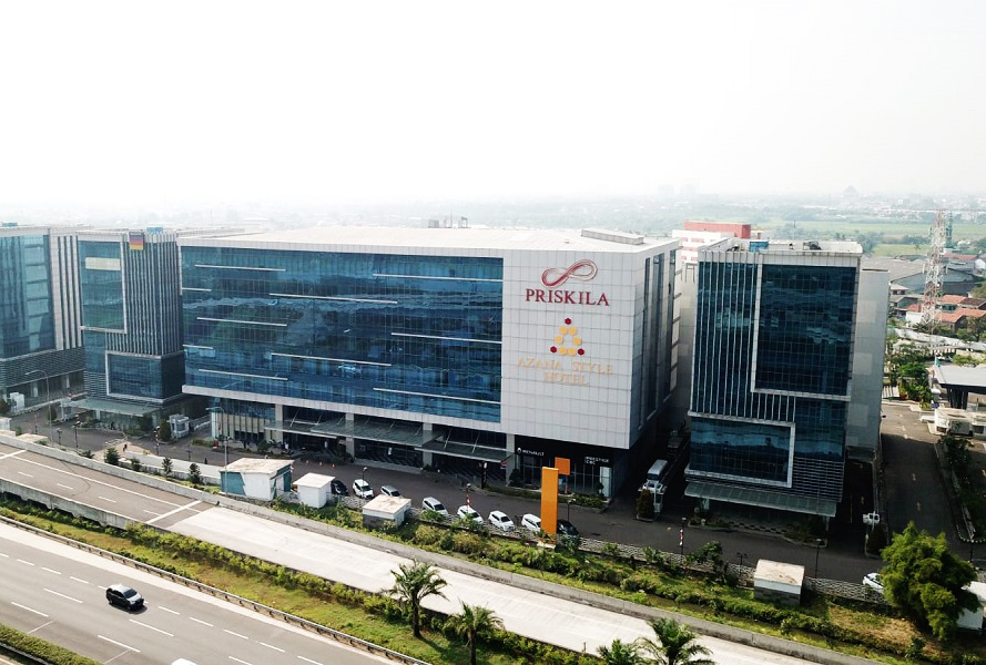 Ruang Kantor Disewakan Dekat Bandara Soekarno Hatta Cengkareng, Gerbang Tol Benda, Jalan Tol Sedyatmo, Bandara City Mall 
